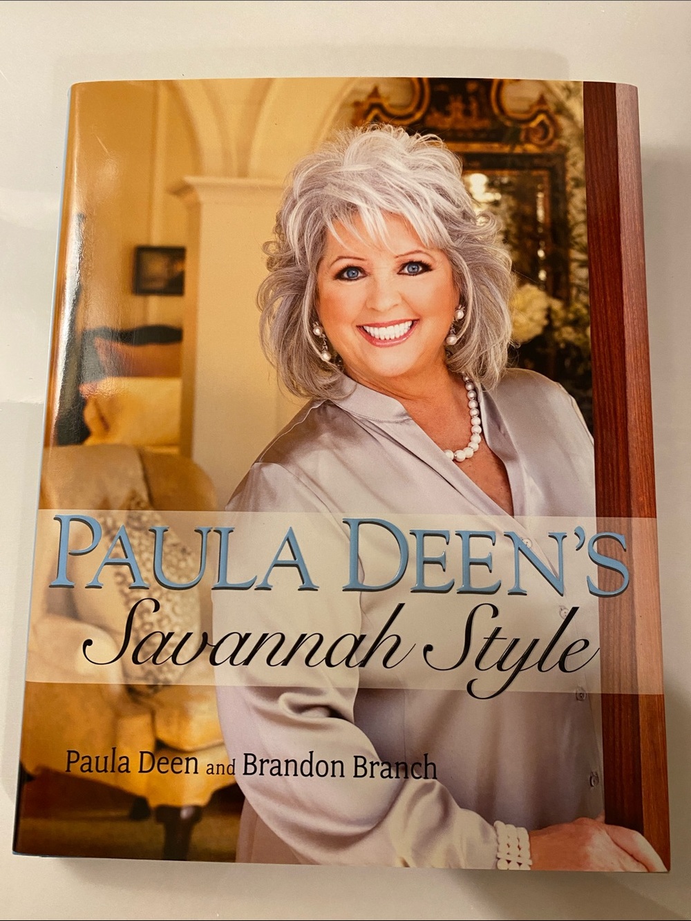 's Savannah Style Cookbook - Gray Cover